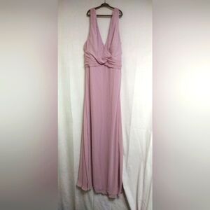 Size 16 Suede Rose Thread Dress
